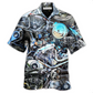 Hawaiian Shirt / Adults / S Motorcycle Gone Riding Be Back - Hawaiian Shirt - Reefox
