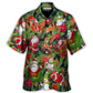 Hawaiian Shirt / Adults / S Christmas Santa Snowman Merry Xmas To Everyone - Hawaiian Shirt - Reefox