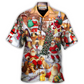 Hawaiian Shirt / Adults / S Christmas Santa Claus Story In The Town Gift For Xmas - Hawaiian Shirt - Reefox