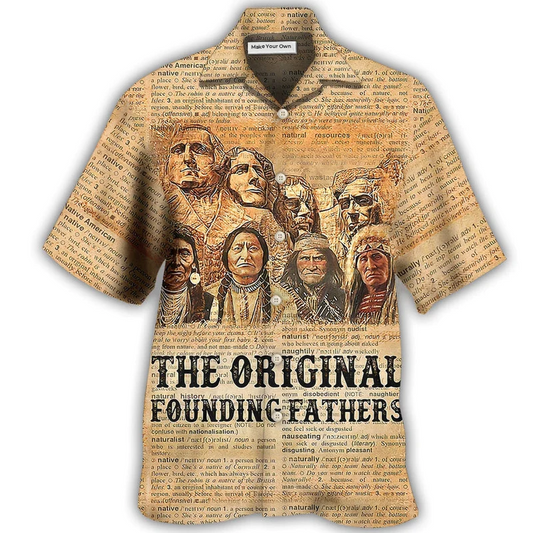 Hawaiian Shirt / Adults / S Native Style Love Peace The Original - Hawaiian Shirt - Reefox