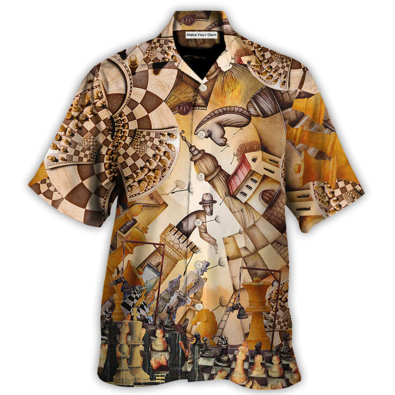Hawaiian Shirt / Adults / S Chess Life Is A Chess Don't Waste A Move - Hawaiian Shirt - Reefox