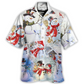 Hawaiian Shirt / Adults / S Snowman Christmas Merry Xmas - Hawaiian Shirt - Reefox