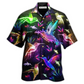 Hawaiian Shirt / Adults / S Hummingbird Fly All Night - Hawaiian Shirt - Reefox