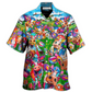 Hawaiian Shirt / Adults / S Cow Flower Funny In Farm - Hawaiian Shirt - Reefox
