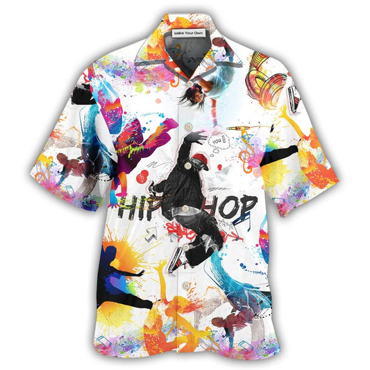 Hawaiian Shirt / Adults / S Hiphop One Love One Life Mix Color - Hawaiian Shirt - Reefox