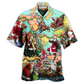 Hawaiian Shirt / Adults / S Chirstmas Love Santa - Hawaiian Shirt - Reefox