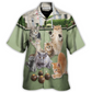 Lawn Bowling Cat Play In Yard - Hawaiian Shirt - Reefox