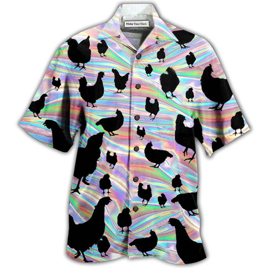 Hawaiian Shirt / Adults / S Chicken Awesome Style - Hawaiian Shirt - Reefox