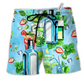Beach Short / Adults / S Cocktail Sometimes All You Need Is A Mojito - Beach Short Reefox - Owls Matrix LTD