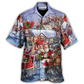Christmas Santa Claus Comes Tonight - Hawaiian Shirt - Reefox