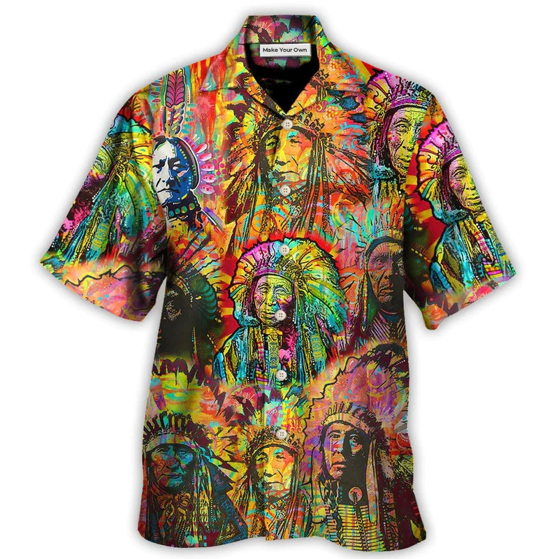 Hawaiian Shirt / Adults / S Native American It's In My DNA - Hawaiian Shirt - Reefox