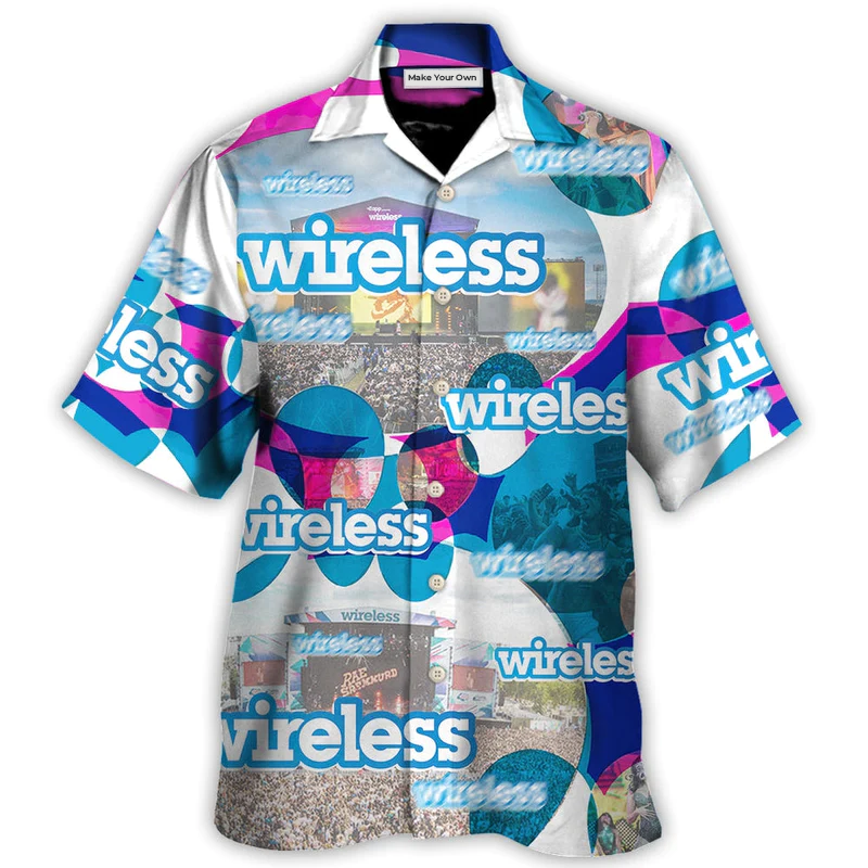 Music Event Wireless Festival Drop The Beat - Hawaiian Shirt - Reefox