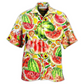 Hawaiian Shirt / Adults / S Fruit Summer Time Watermelon - Hawaiian Shirt - Reefox