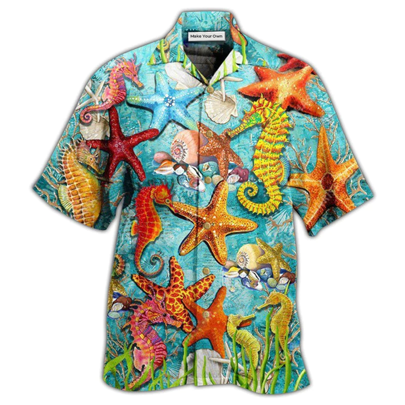 Hawaiian Shirt / Adults / S Ocean Every Seashell Has A Story - Hawaiian Shirt - Reefox