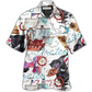 Hawaiian Shirt / Adults / S Pirate Ship Anchor White Style - Hawaiian shirt - Reefox