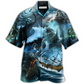 Hawaiian Shirt / Adults / S Greek Mythology Amazing Poisedon - Hawaiian Shirt - Reefox