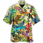 Hawaiian Shirt / Adults / S Lizard Animals Back Off Or The Lizard Gets Its - Hawaiian Shirt - Reefox