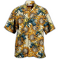 Hawaiian Shirt / Adults / S Bee Bees Fly Everywhere And Sunflowers - Hawaiian Shirt - Reefox