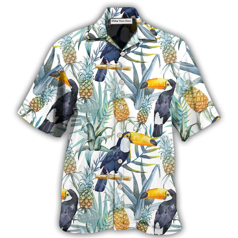 Hawaiian Shirt / Adults / S Toucan Tropical Bird Basic - Hawaiian Shirt - Reefox