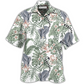 Hawaiian Shirt / Adults / S Lemur And Tropical Leaf - Hawaiian Shirt - Reefox