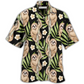 Hawaiian Shirt / Adults / S Sloth Tropical Leaf With Tiny Flower - Hawaiian Shirt - Reefox