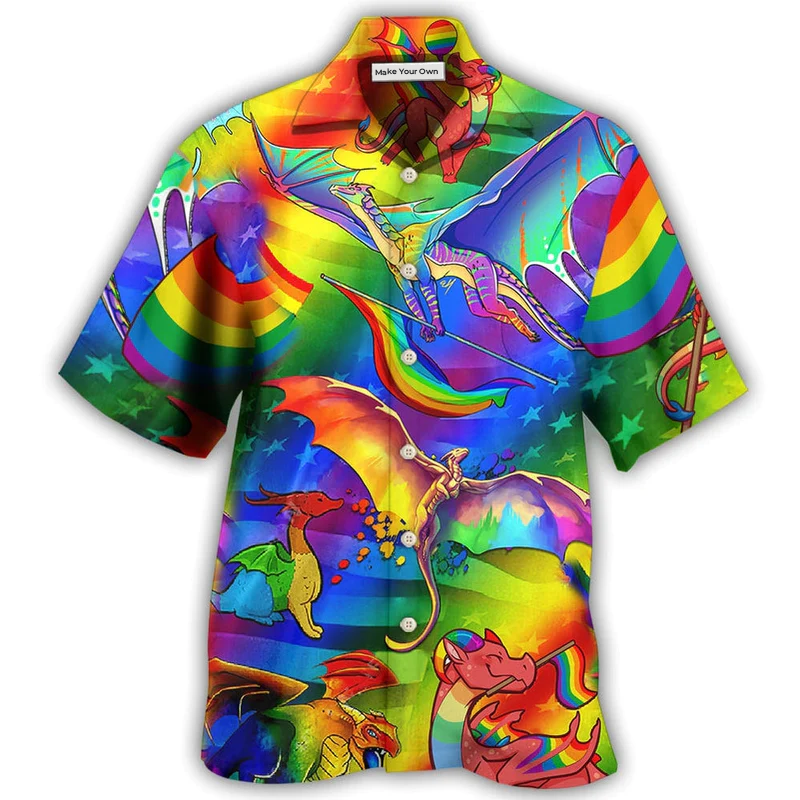 Hawaiian Shirt / Adults / S LGBT Love Life - Hawaiian Shirt - Reefox