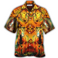 Hawaiian Shirt / Adults / S Native Horse Love Peace Life Sunset Pattern - Hawaiian Shirt - Reefox