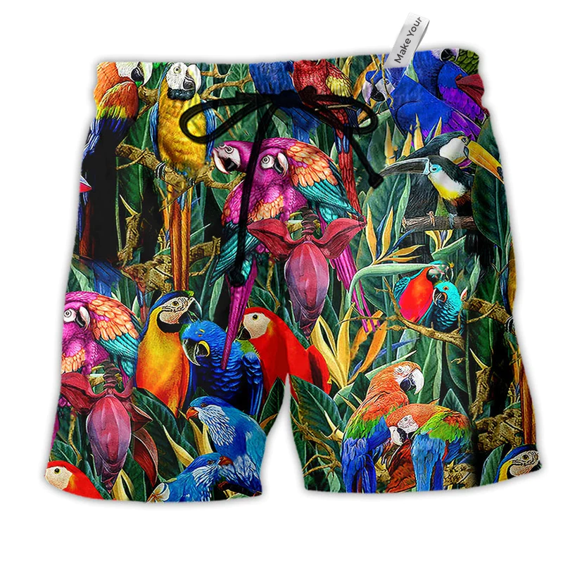 Parrot So Amazing Tropical - Beach Short Reefox - Owls Matrix LTD