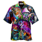 Hawaiian Shirt / Adults / S Hippie Say Hi Mysterious - Hawaiian Shirt - Reefox