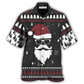 Hawaiian Shirt / Adults / S Santa Claus Up On The Rooftop Click Click Click - Hawaiian Shirt - Reefox