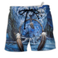 Beach Short / Adults / S Native Style Love Peace - Beach Short Reefox - Owls Matrix LTD