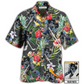 Hawaiian Shirt / Adults / S Hockey Tropical Flower Pineapple Custom Photo - Hawaiian Shirt - Reefox