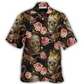 Hawaiian Shirt / Adults / S Skull And Scorpion - Hawaiian Shirt - Reefox