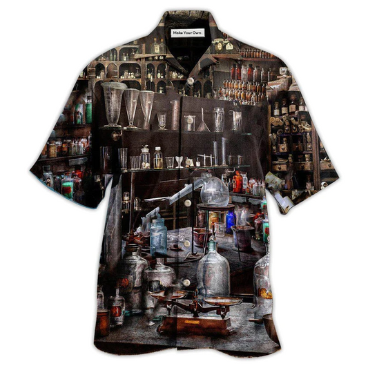 Hawaiian Shirt / Adults / S Chemistry Keep Calm Its Only - Hawaiian Shirt - Reefox