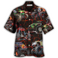 Hawaiian Shirt / Adults / S Monster Truck Lava Style - Hawaiian Shirt - Reefox