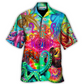 Hippie Let's Get Octopus - Hawaiian Shirt
