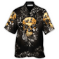 Hawaiian Shirt / Adults / S Skull Flowers Grow Out Of Dark Moments - Hawaiian Shirt - Reefox