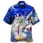 Hawaiian Shirt / Adults / S Duck Christmas Light All Night - Hawaiian Shirt - Reefox