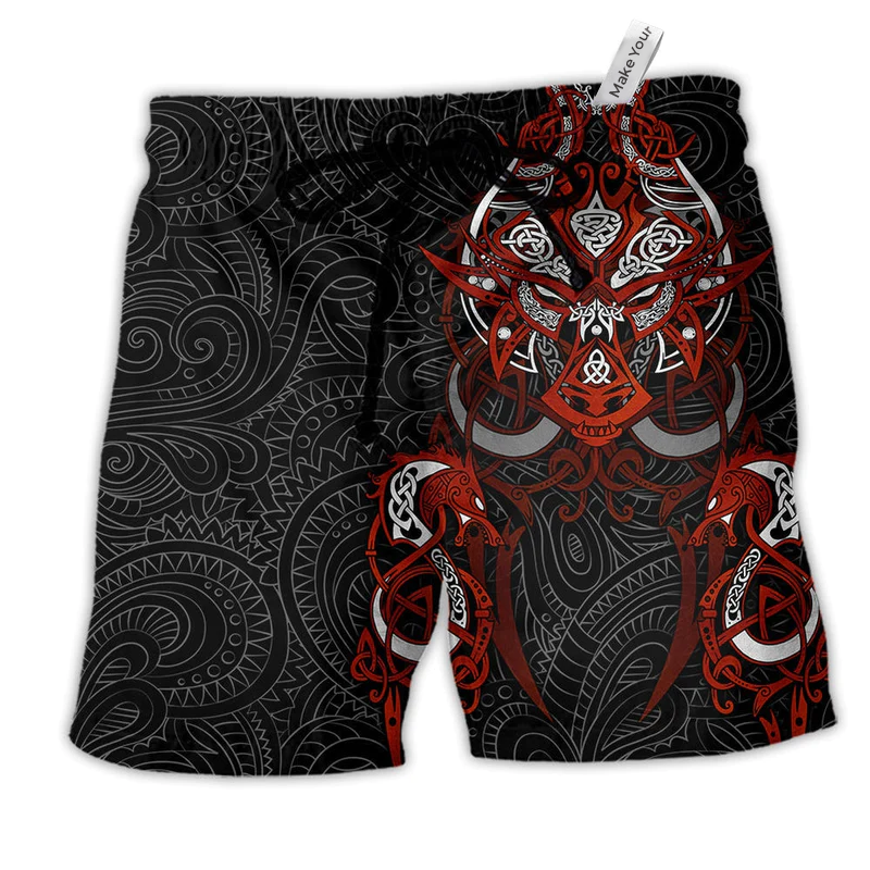 Beach Short / Adults / S Viking Victory Life Style - Beach Short Reefox - Owls Matrix LTD