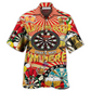 Hawaiian Shirt / Adults / S Darts And Beer That's Why I'm Here - Hawaiian Shirt - Reefox