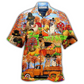 Hawaiian Shirt / Adults / S German Shepherd Happy Thanksgiving - Hawaiian Shirt - Reefox