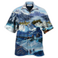 Hawaiian Shirt / Adults / S Climb The Snow Mountains Are Calling I Must Go - Hawaiian Shirt - Reefox