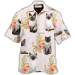 Hawaiian Shirt / Adults / S Cat Tropical Floral Siamese Cat - Hawaiian Shirt - Reefox
