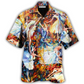 Hawaiian Shirt / Adults / S Ballet Beautiful Mix Color Art - Hawaiian Shirt - Reefox
