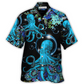 Hawaiian Shirt / Adults / S Octopus With Flower Beauttiful Day - Hawaiian Shirt - Reefox