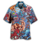 Hawaiian Shirt / Adults / S Octopus Colorful Octopus In The Ocean Want To Play - Hawaiian Shirt - Reefox