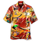 Hawaiian Shirt / Adults / S Bike Real Men Don't Need Motorbicycle - Hawaiian Shirt - Reefox