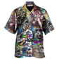 Hawaiian Shirt / Adults / S Guitar Music Astronaut Galaxy Art - Hawaiian Shirt - Reefox