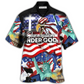 Hawaiian Shirt / Adults / S America Independence Day US One Nation Under God - Hawaiian Shirt - Reefox