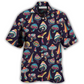 Hawaiian Shirt / Adults / S Hippie Mushroom Peace Love Life Style - Hawaiian Shirt - Reefox
